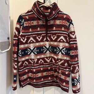 Wrangler Retro Fleece with Red, White, and Blue